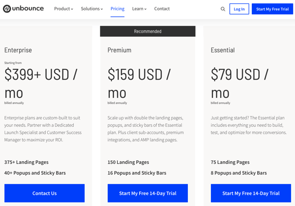 feature based pricing